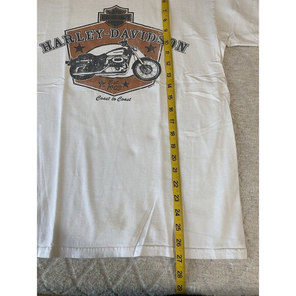 Vintage Harley Davidson 2006 Cross Roads Wilkesboro NC 2 Sided Shirt Men’s Large - Picture 15 of 16